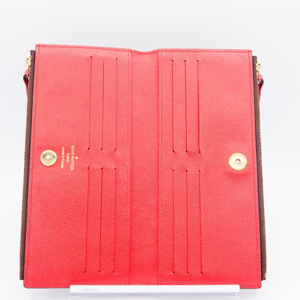 Louis Vuitton Monogram Adele Coquelicot Wallet Re… - image 8